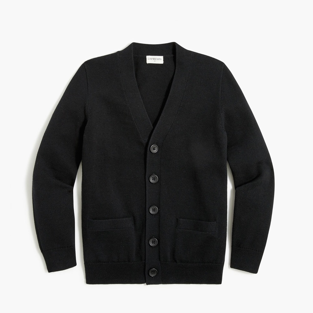 J. Crew Factory Boys’ cotton cardigan sweater BB412